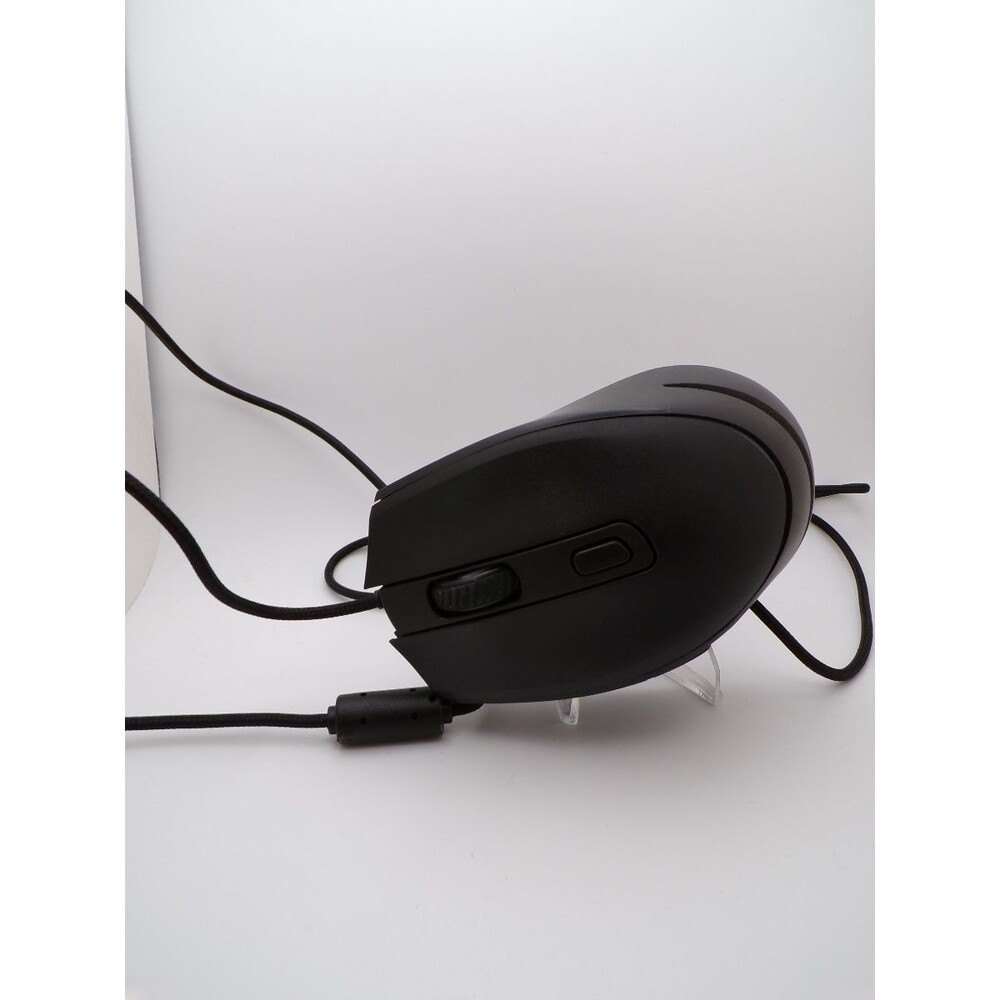 TITAN GA-0539-BK Wired LED Gaming Mouse USB Braided Cable Black